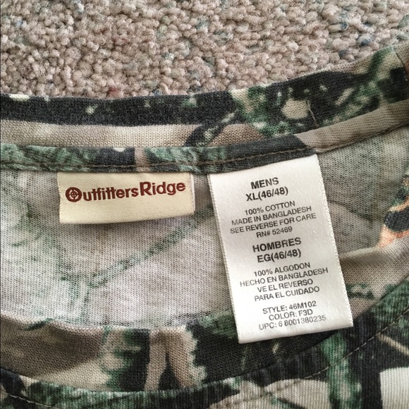 OUTFITTERS RIDGE Fusion 3D Camo Hunting Shirt XL - Picture 2 of 2